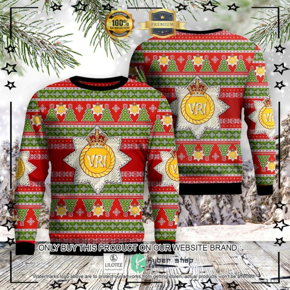 canadian army the royal canadian regiment the rcr christmas sweater limited