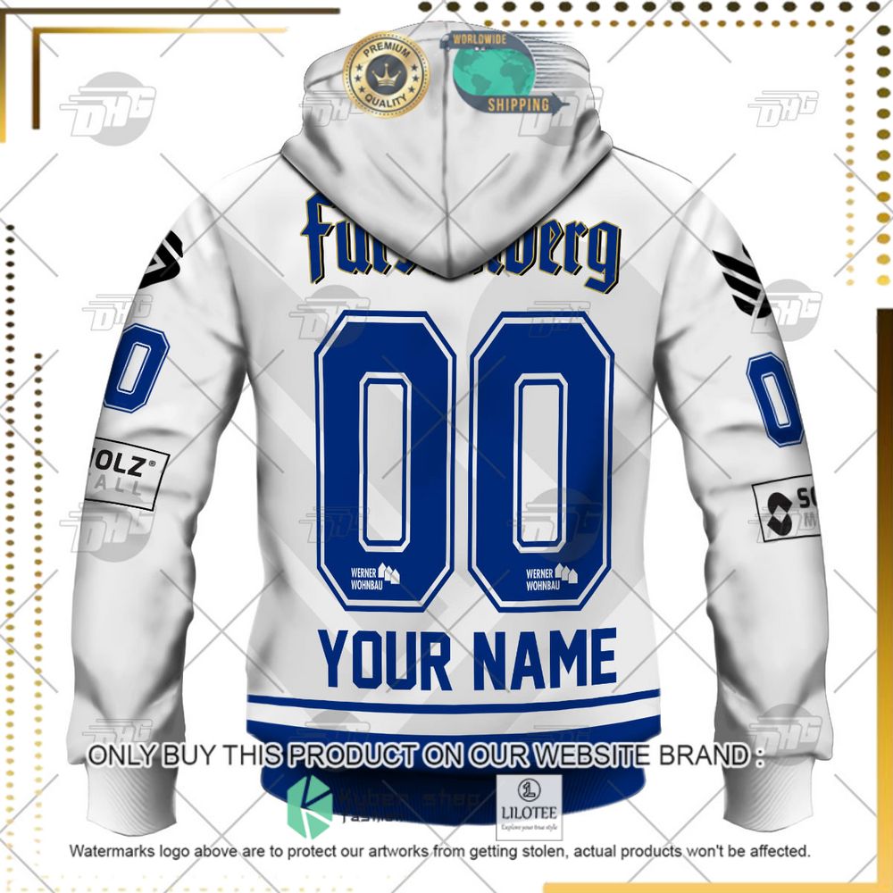 personalized del schwenninger wild wings white 3d hoodie shirt limited