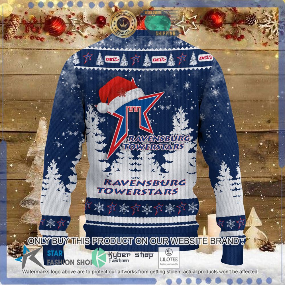 ravensburg towerstars blue white christmas sweater limited editiong2jyq