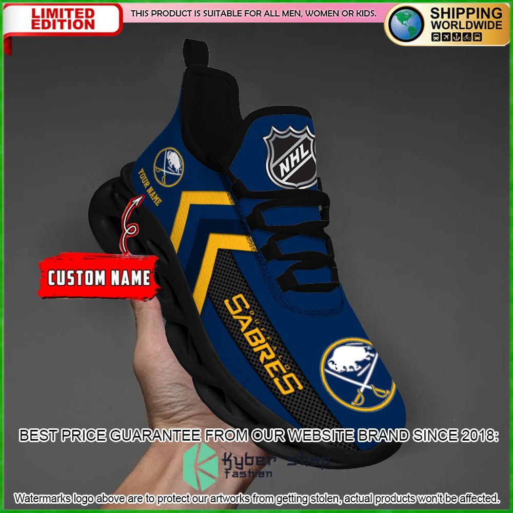 buffalo sabres custom name clunky max soul shoes limited edition rmhdh