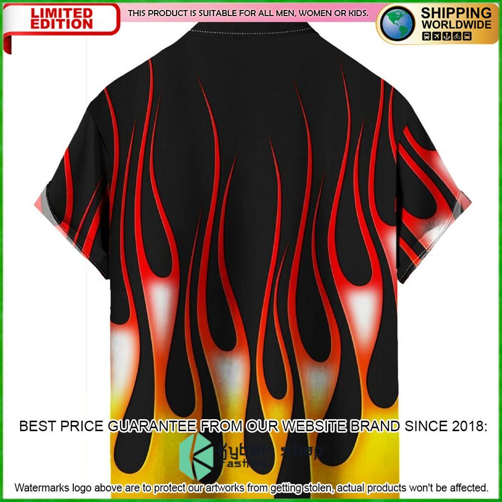 casual fire summer hawaiian shirt limited edition fesqt