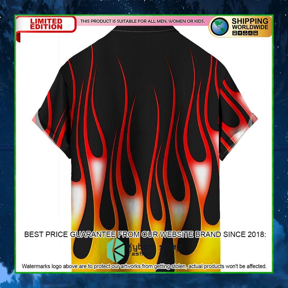 casual fire summer hawaiian shirt limited edition zl2sq