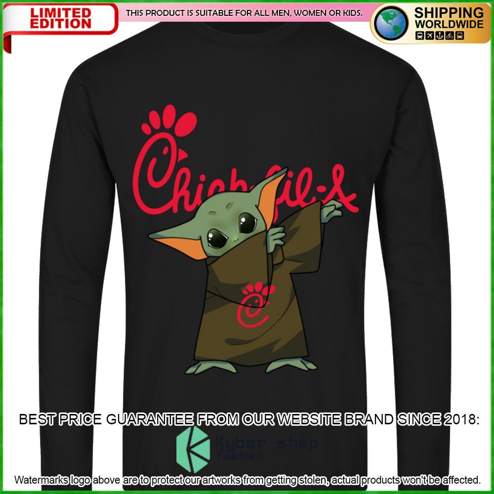 chick fil a baby yoda star wars hoodie shirt limited edition n8aio