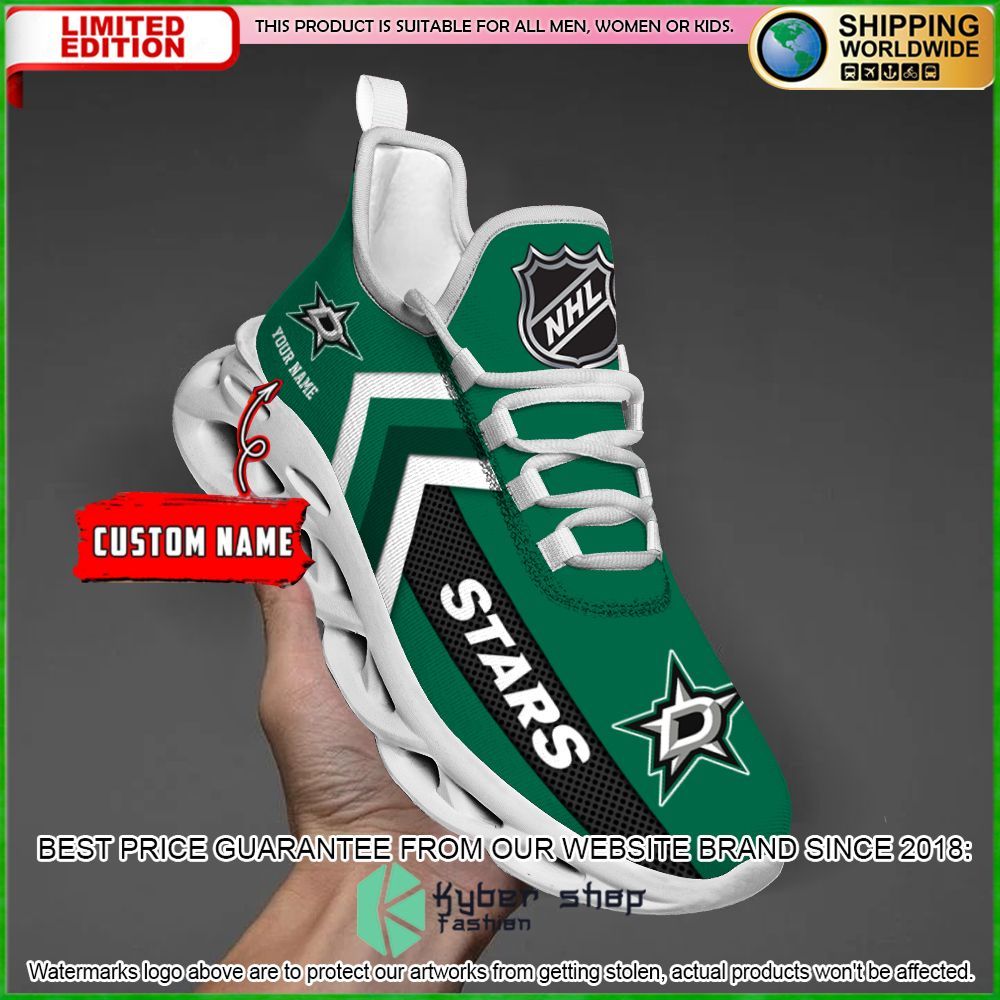 dallas stars custom name clunky max soul shoes limited edition 0oskf
