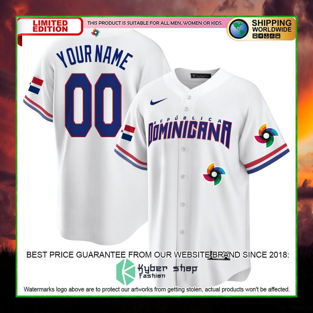 dominicana personalized baseball jersey limited edition r53do