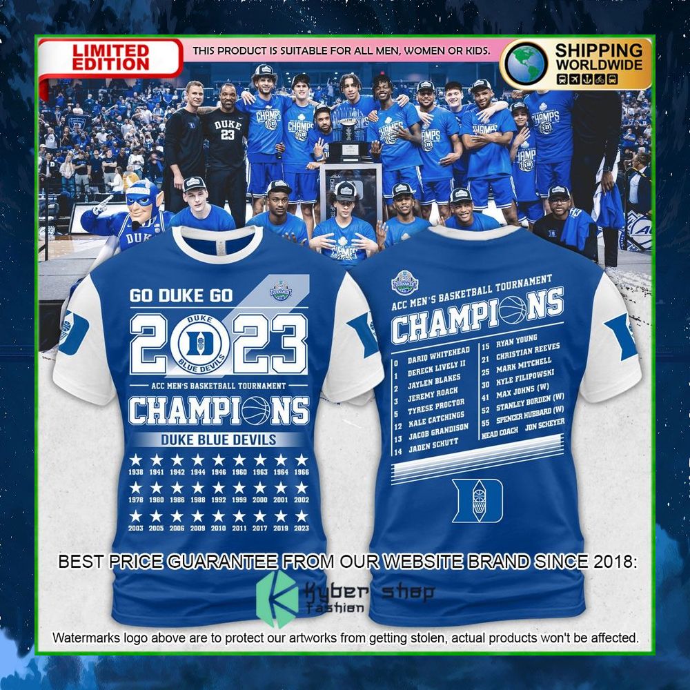 duke blue devils mens basketball champions 2023 hoodie shirt limited edition fzwyu