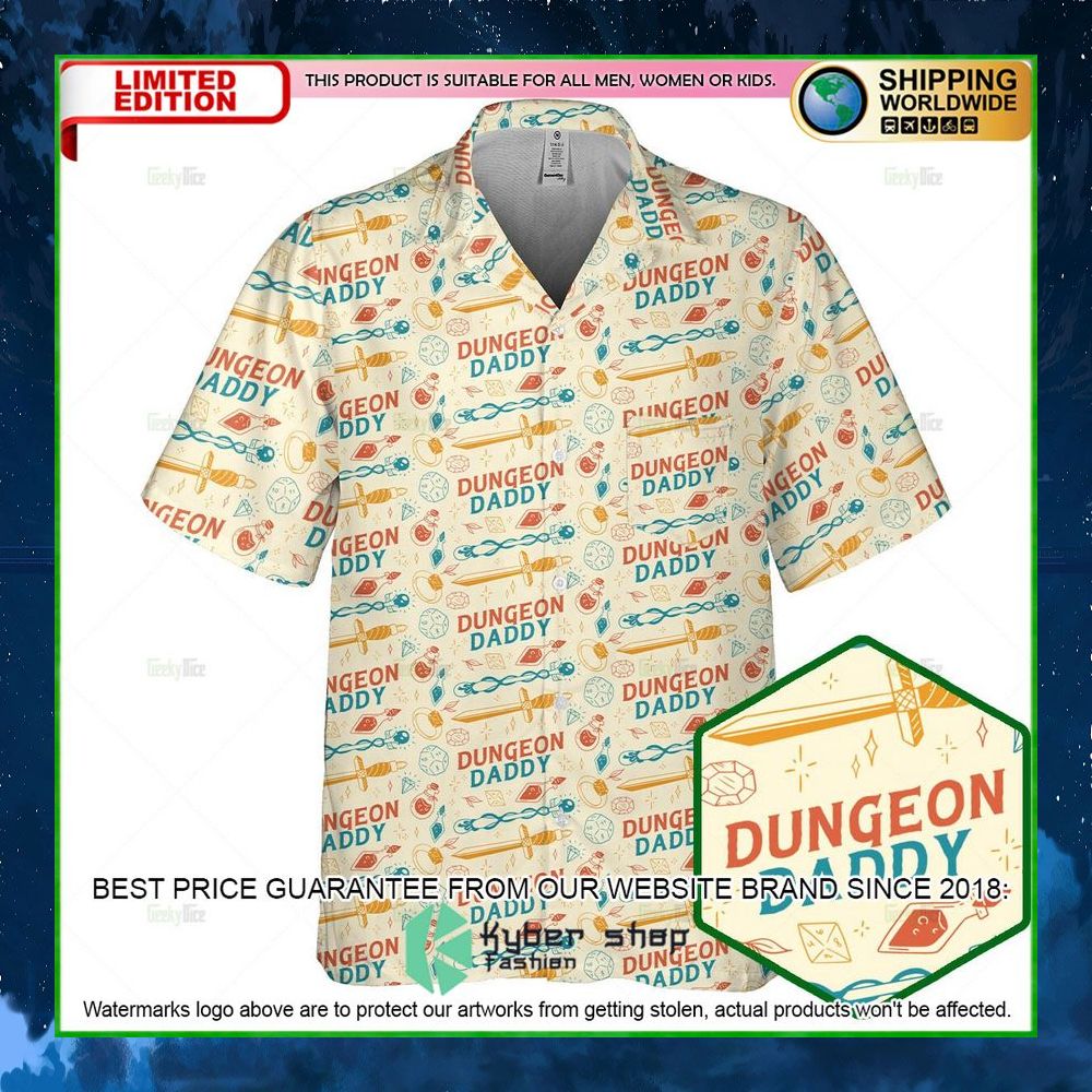 dungeons dragons daddy hawaiian shirt limited edition erso0