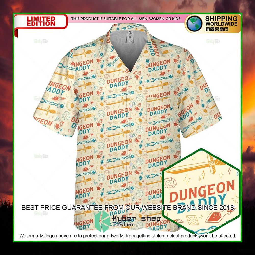 dungeons dragons daddy hawaiian shirt limited edition jt8od