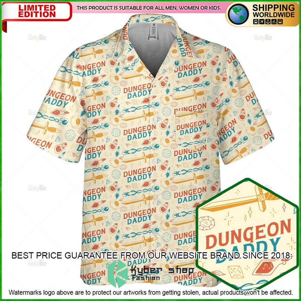 dungeons dragons daddy hawaiian shirt limited edition vg4uu