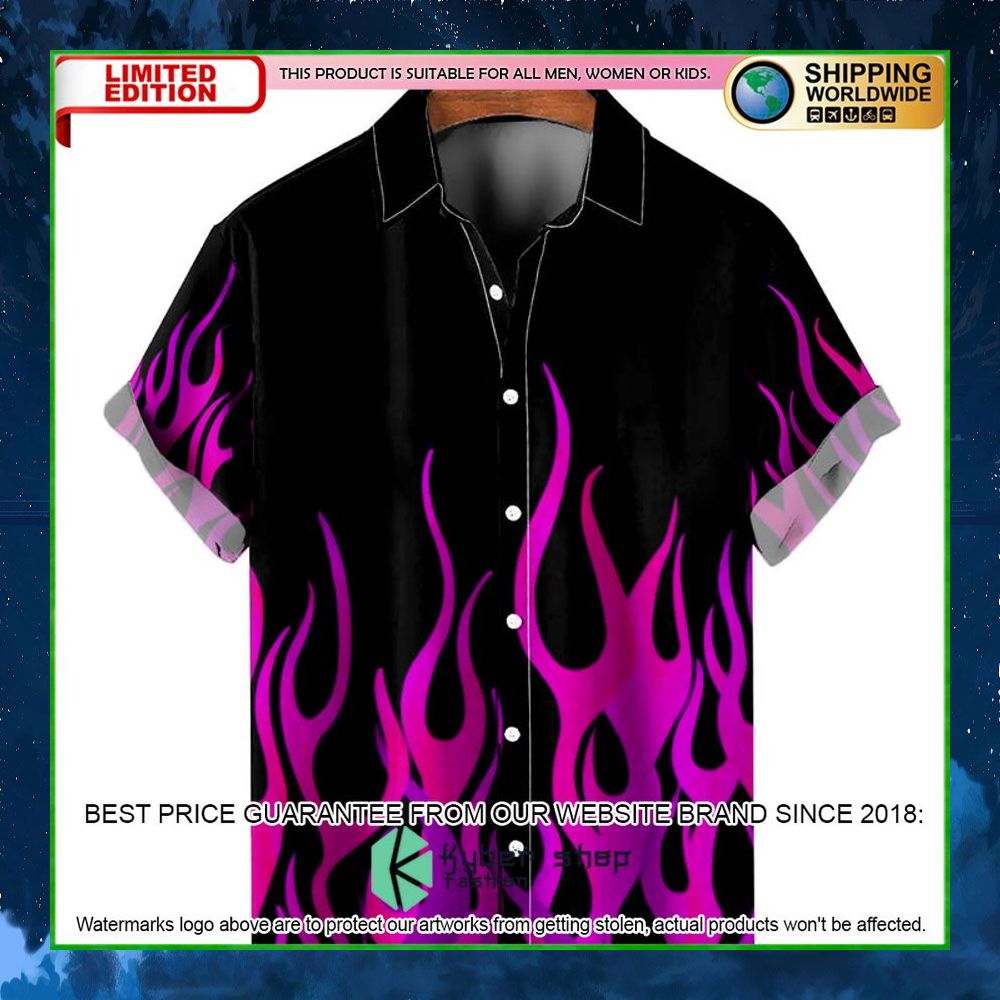 flame pattern shirt hawaiian shirt limited edition 5ajtz