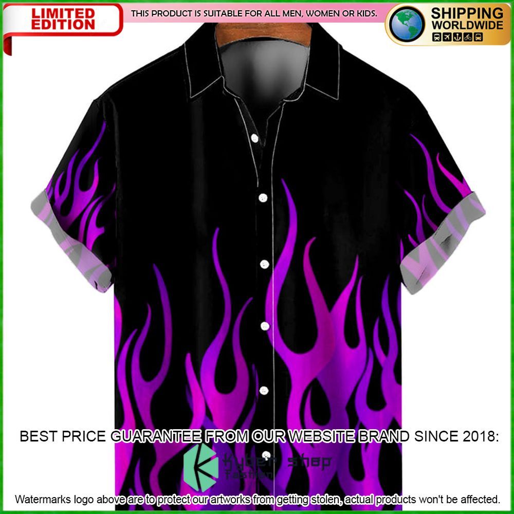 flame pattern shirt hawaiian shirt limited edition c5zwo