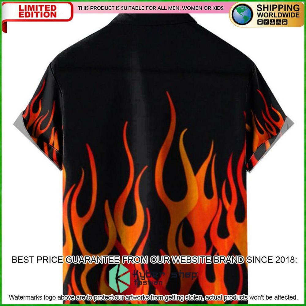 flame pattern shirt hawaiian shirt limited edition t5vuv