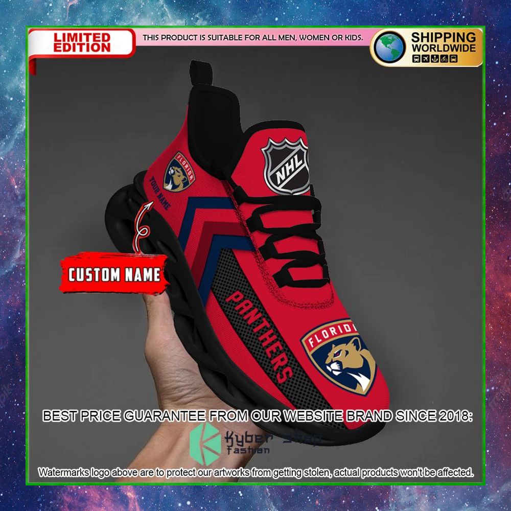 florida panthers custom name clunky max soul shoes limited edition vf9jt