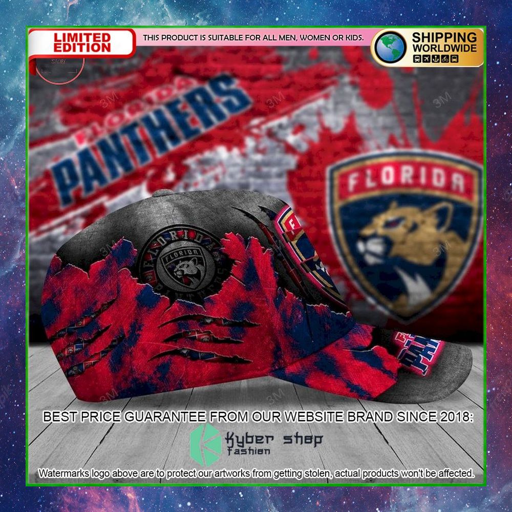 florida panthers skull nhl custom name cap limited edition fflhd