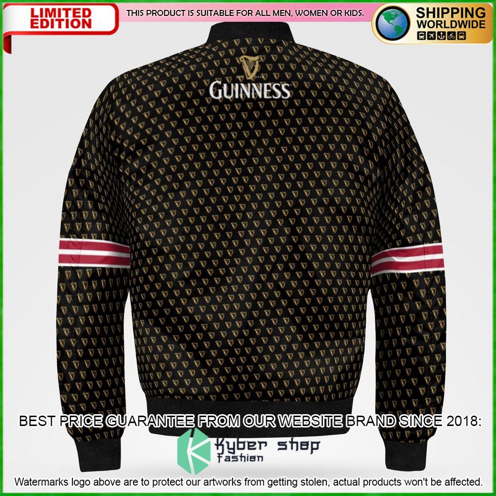 guinness beer italy national rugby union team bomber jacket limited edition gtaai