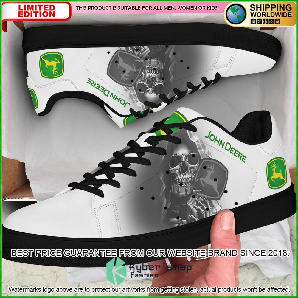 john deere death stan smith low top shoes limited edition s45jr