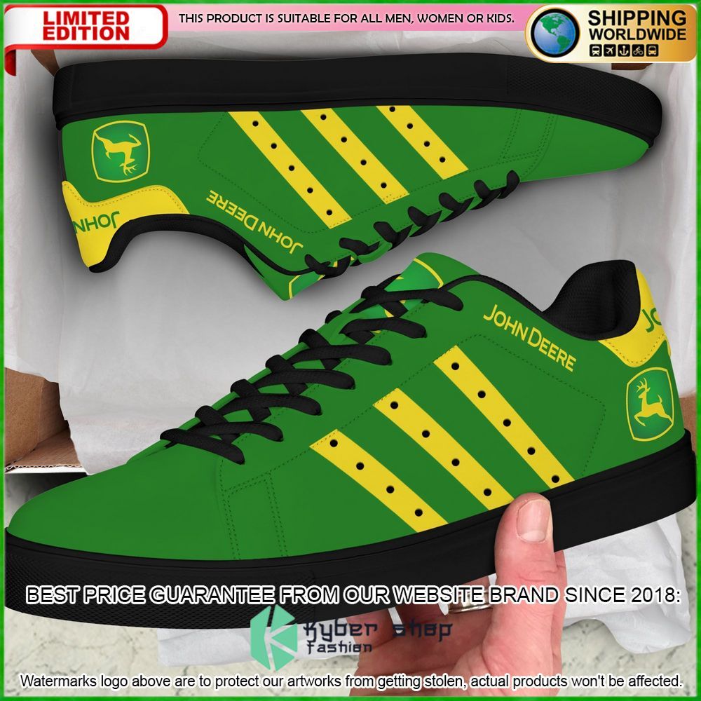 john deere green stan smith low top shoes limited edition 57ozc