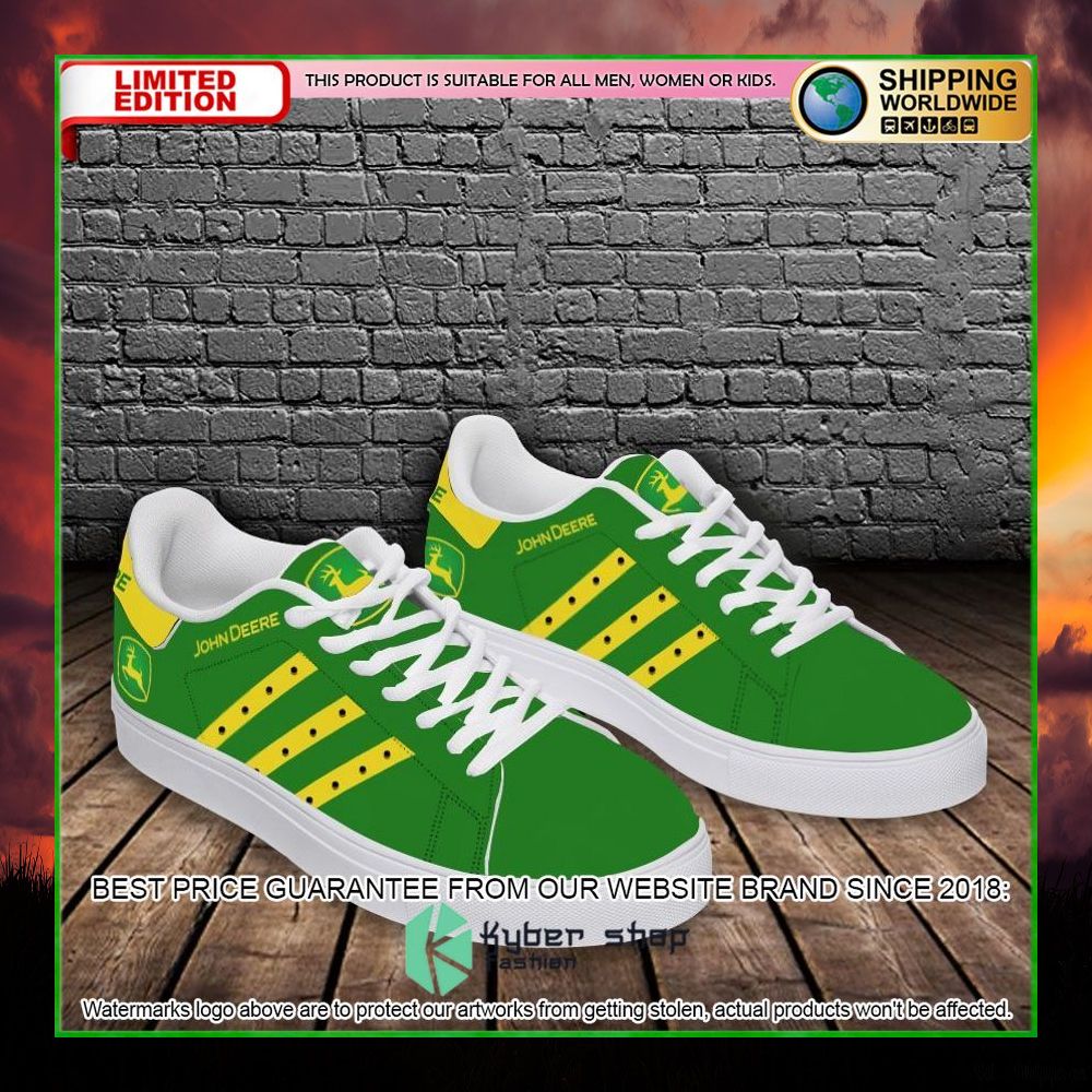 john deere green stan smith low top shoes limited edition 5ztui