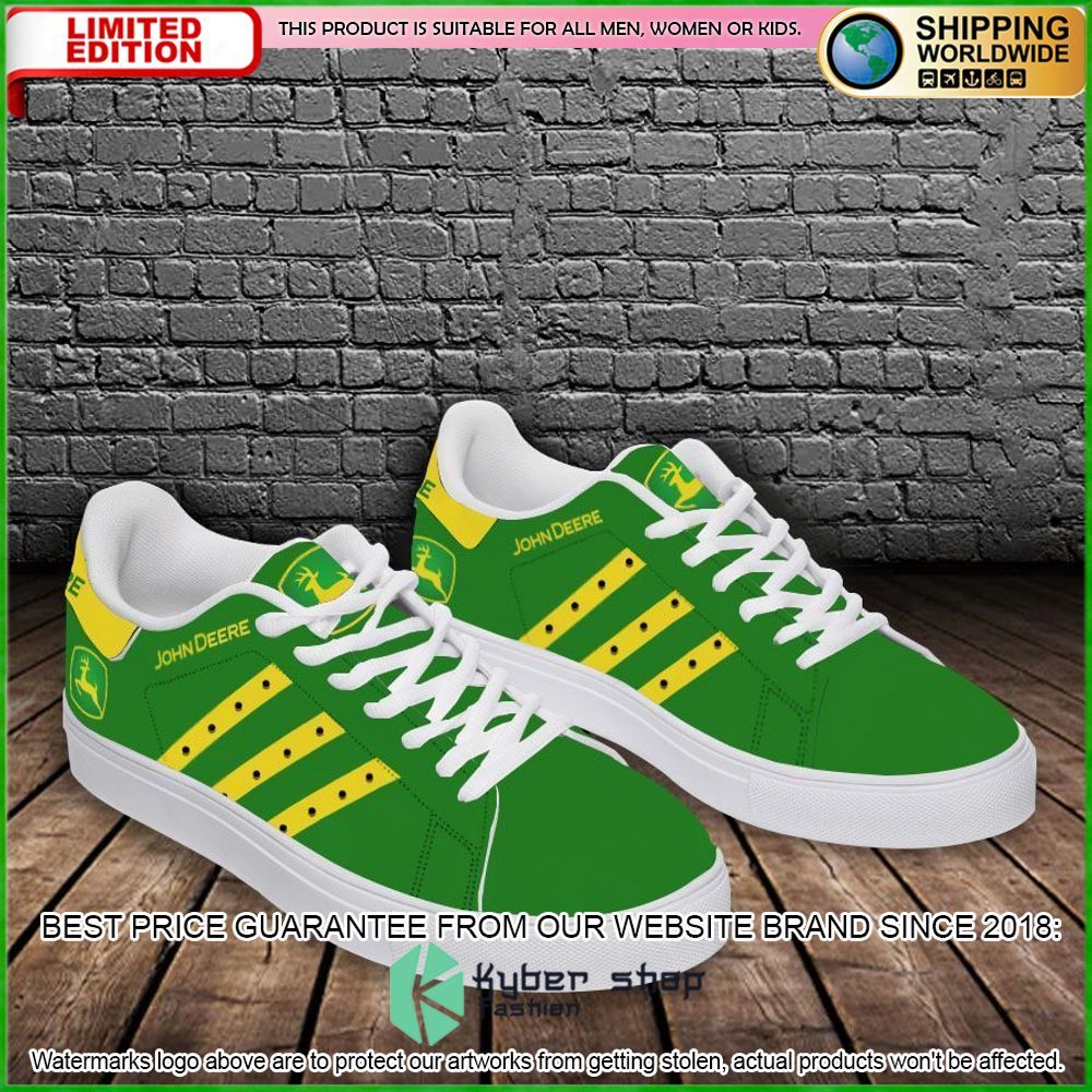 john deere green stan smith low top shoes limited edition f9mun