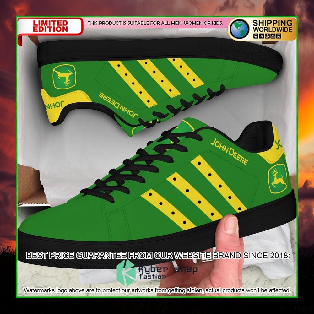 john deere green stan smith low top shoes limited edition jizmp
