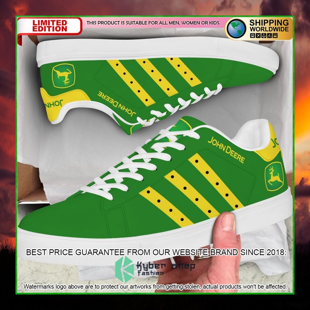 john deere green stan smith low top shoes limited edition kfkuw