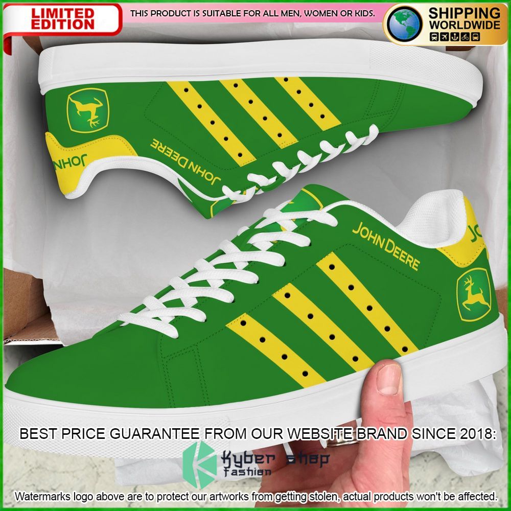 john deere green stan smith low top shoes limited edition rurwa