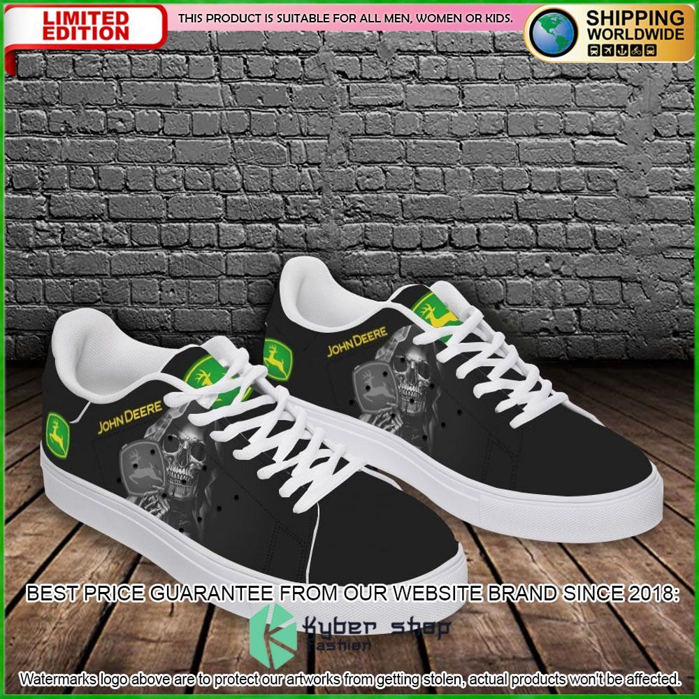 john deere skull stan smith low top shoes limited edition 3ctlj