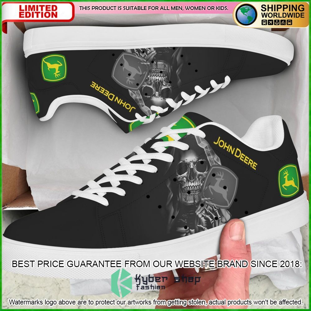 john deere skull stan smith low top shoes limited edition dfmjp