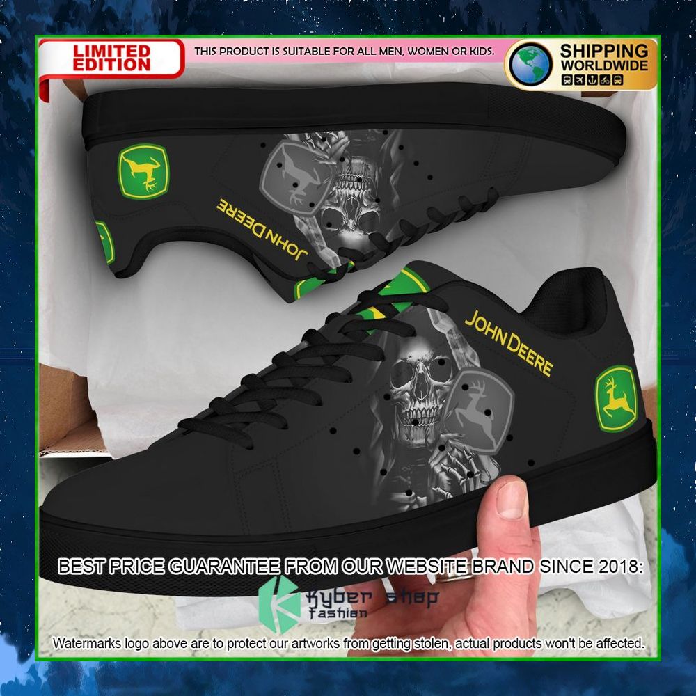 john deere skull stan smith low top shoes limited edition myods
