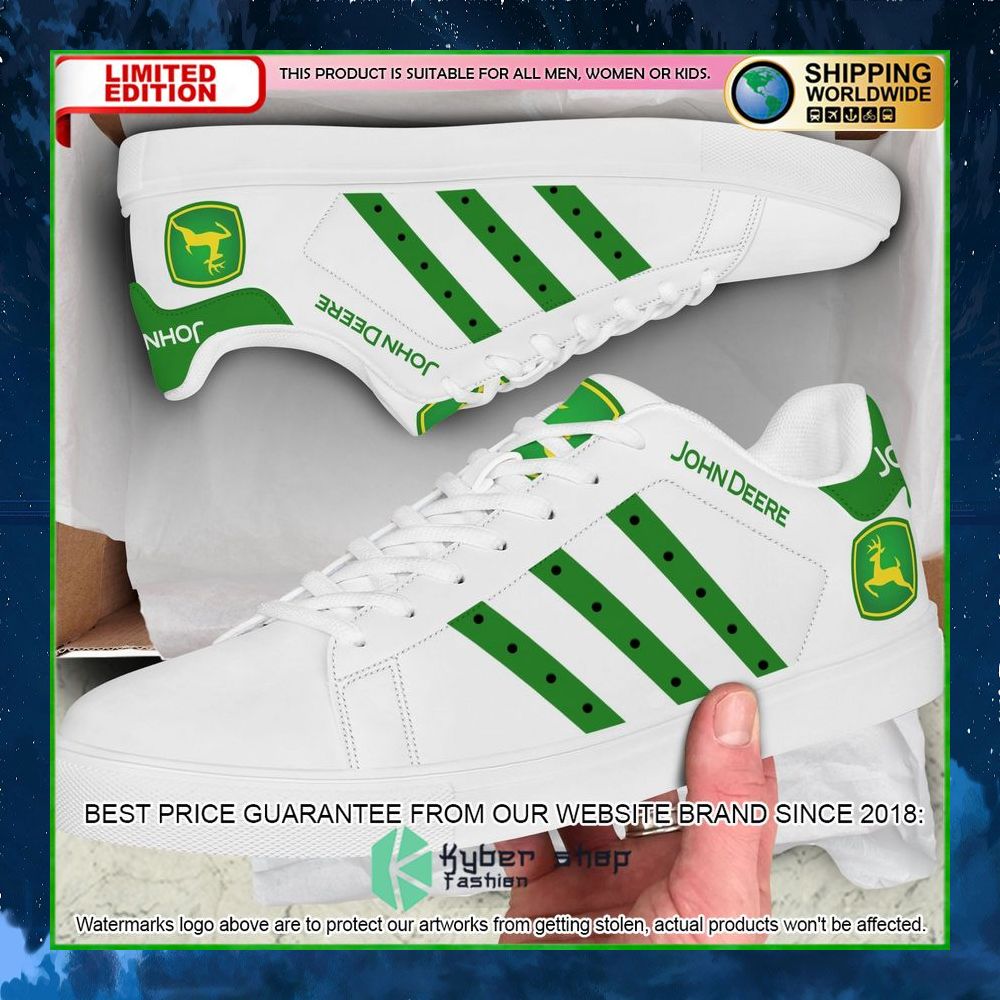 john deere white stan smith low top shoes limited edition 2k0zi