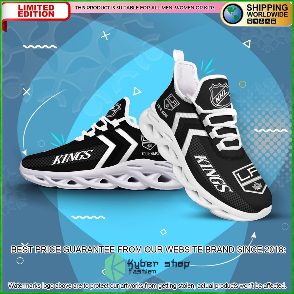 los angeles kings custom name clunky max soul shoes limited edition imgcw