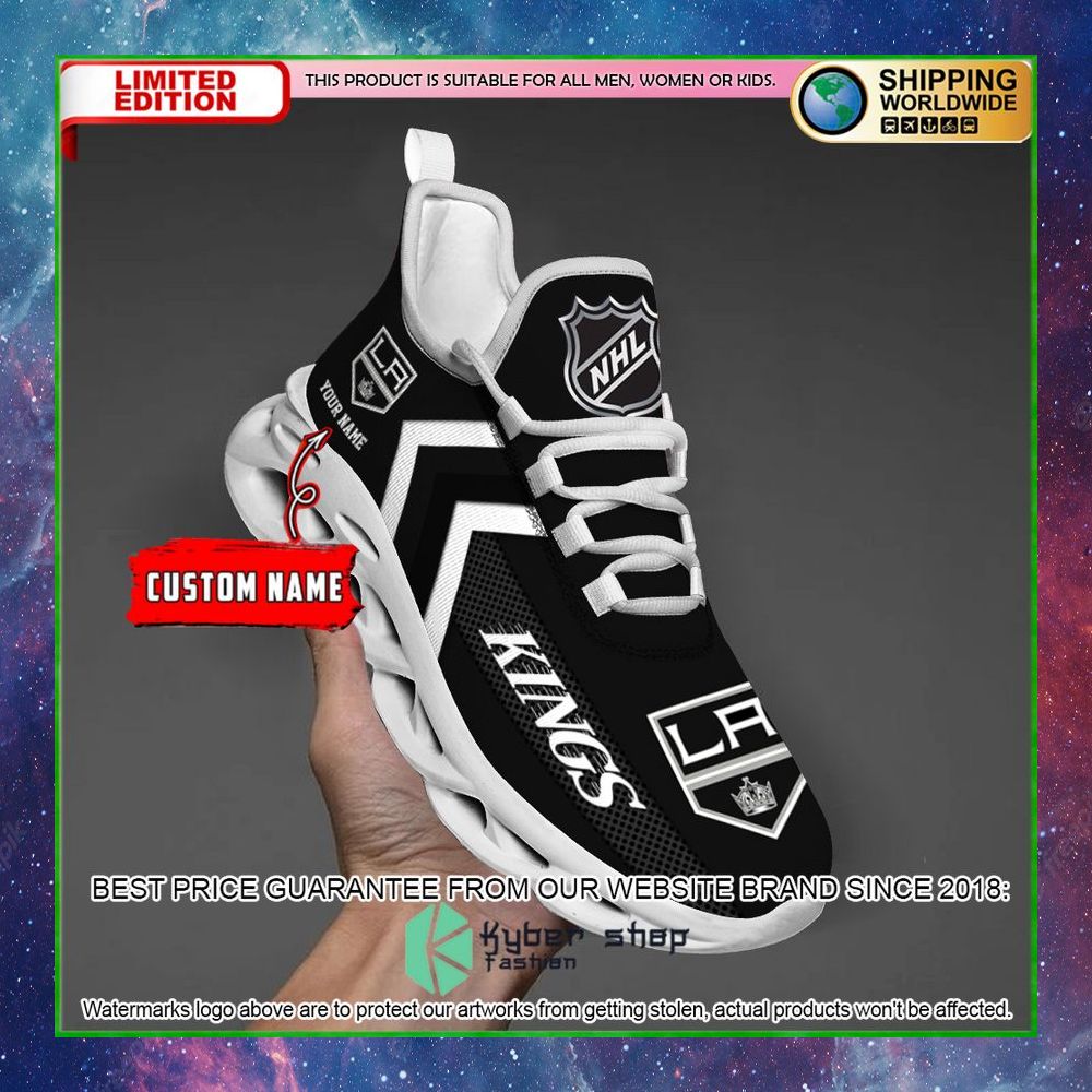 los angeles kings custom name clunky max soul shoes limited edition vnynh