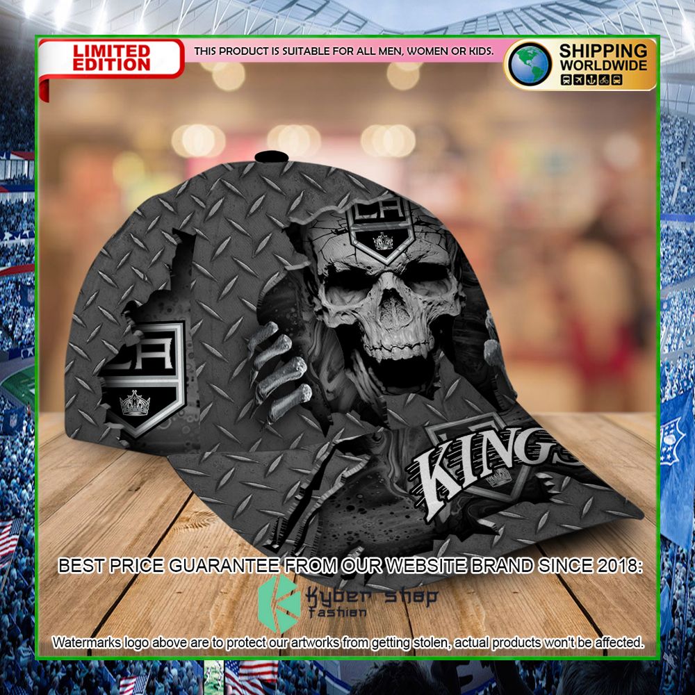 los angeles kings custom name nhl skull cap limited edition sgvqi