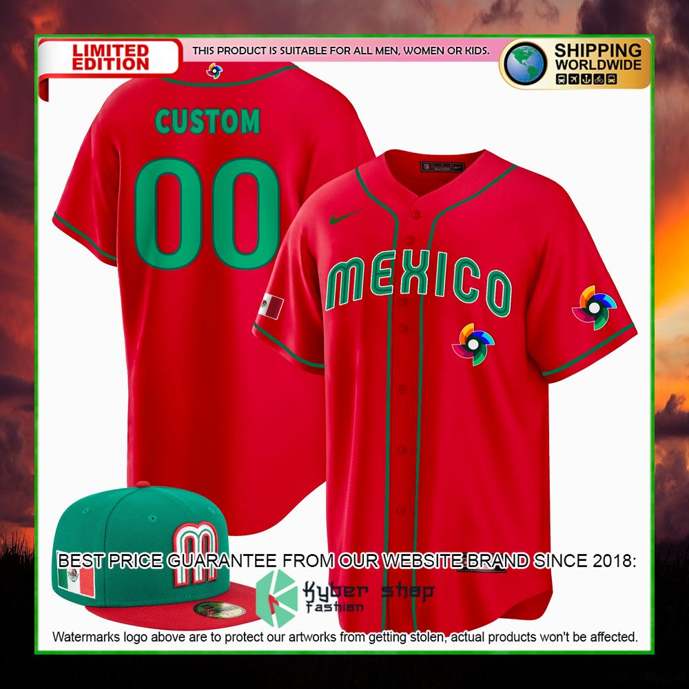 mexico personalized baseball jersey limited edition rejni