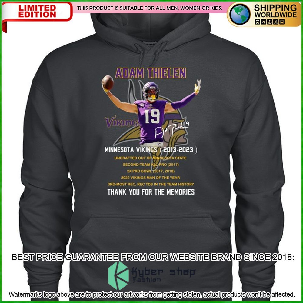 minnesota vikings adam thielen hoodie shirt limited edition q6t2b
