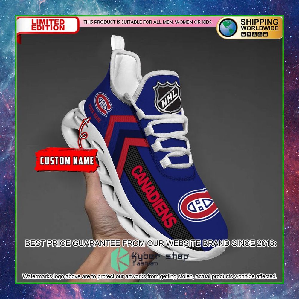montreal canadiens custom name clunky max soul shoes limited edition 8yijz