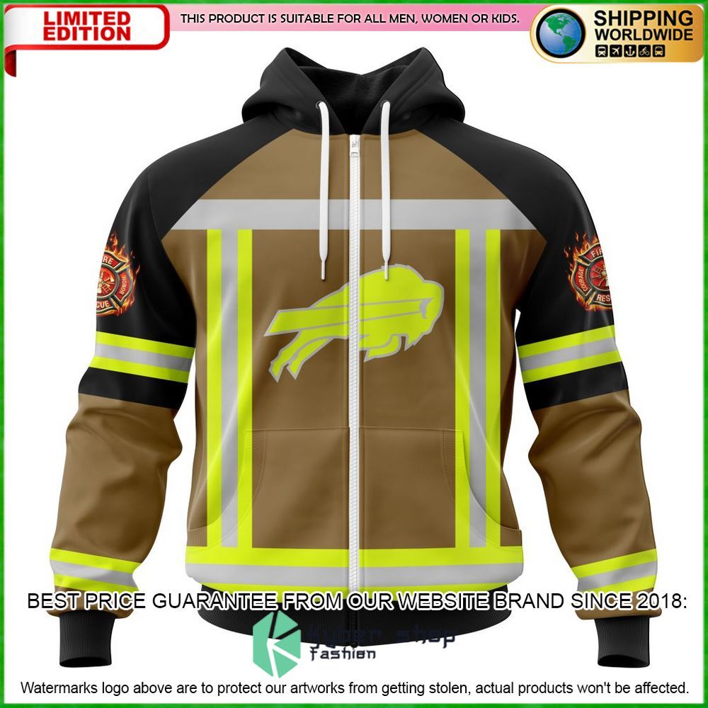 nfl buffalo bills firefighter personalized hoodie shirt limited edition ofdva