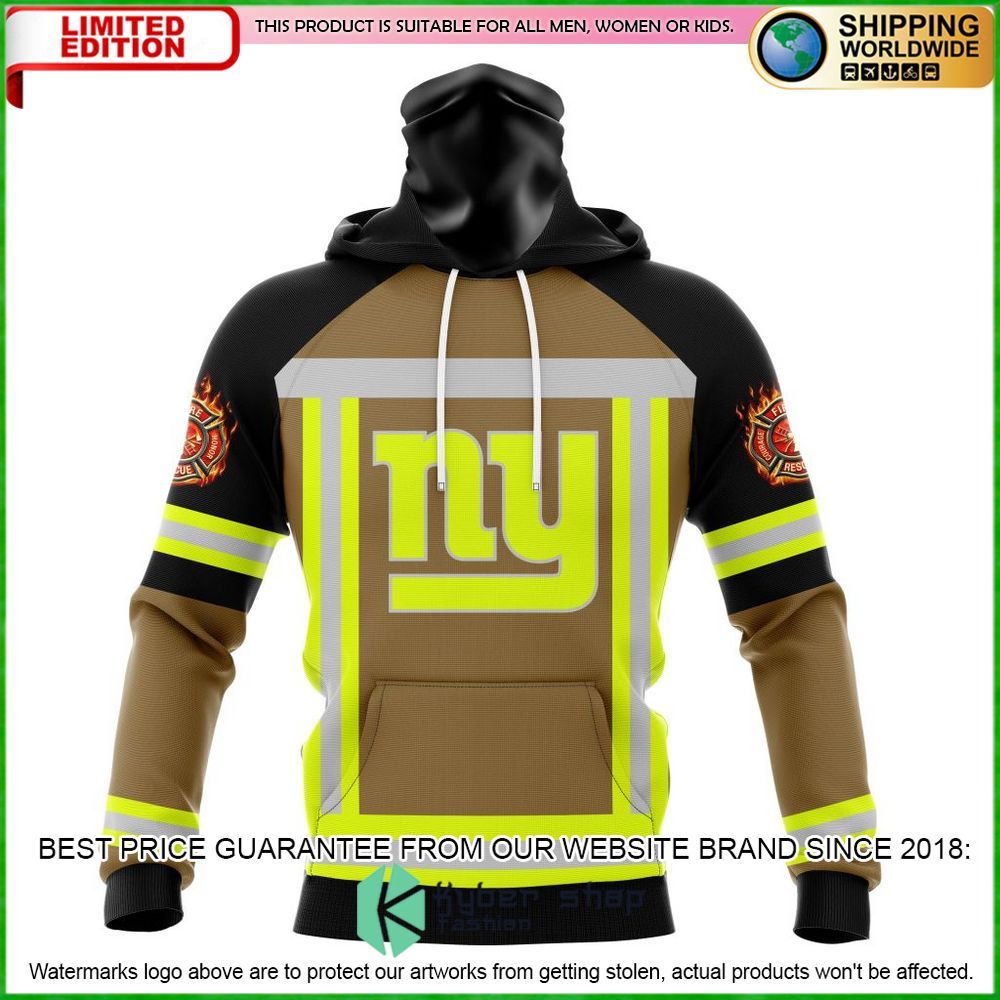 nfl new york giants firefighter personalized hoodie shirt limited edition vz7f6