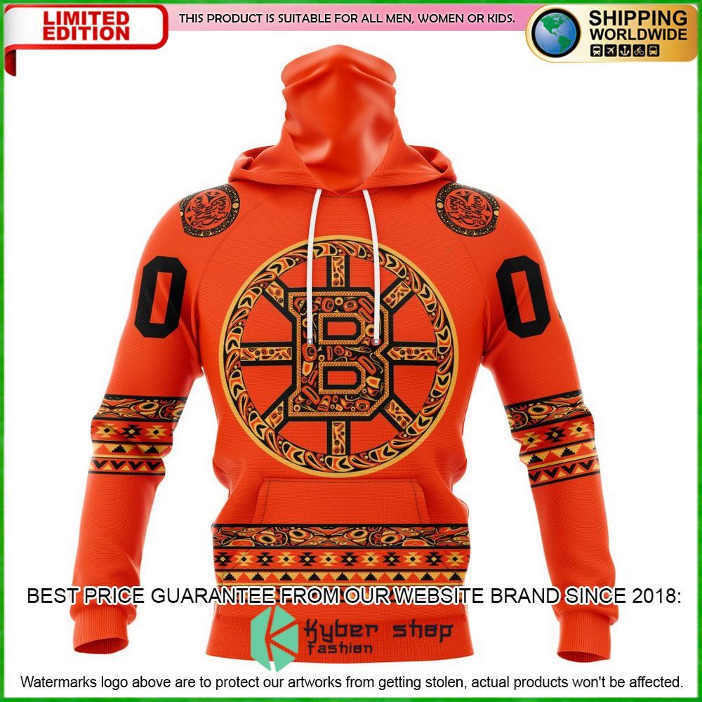 nhl boston bruins national day for truth and reconciliation personalized hoodie shirt limited edition ja6uq