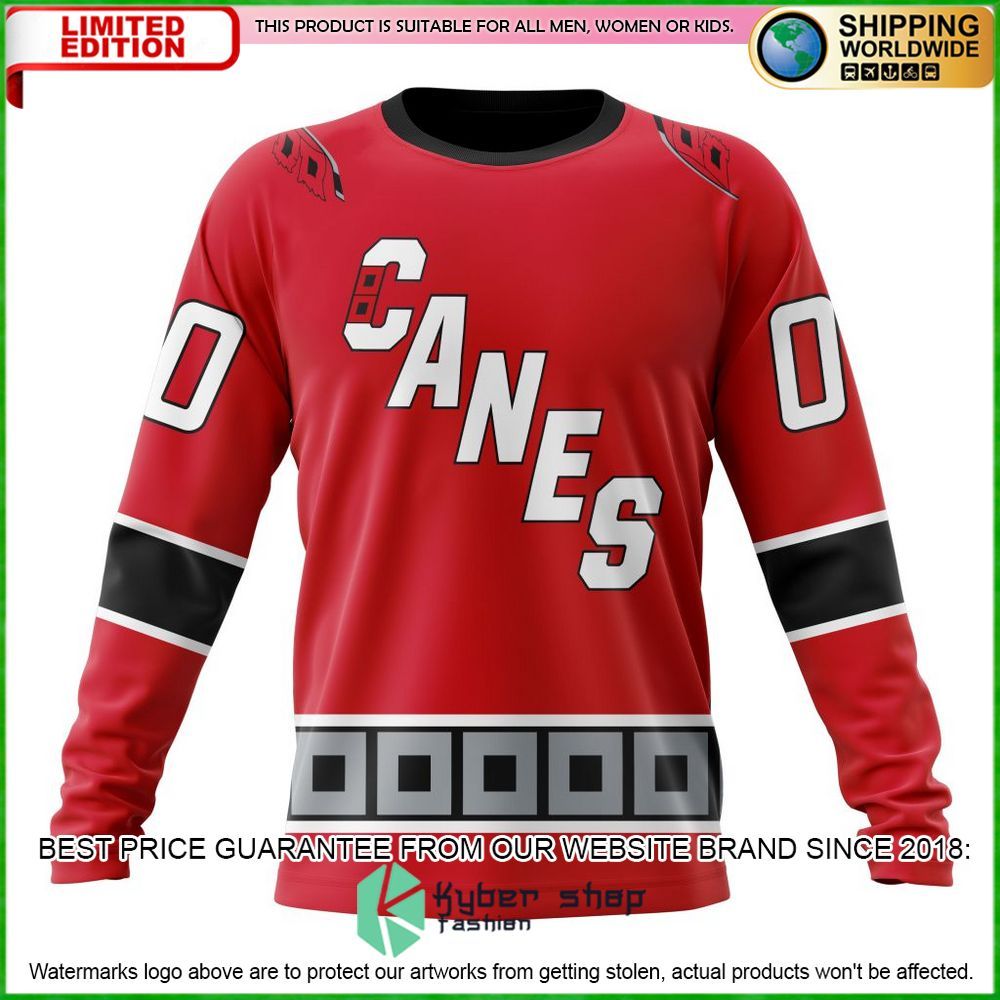 nhl carolina hurricanes personalized hoodie shirt limited edition