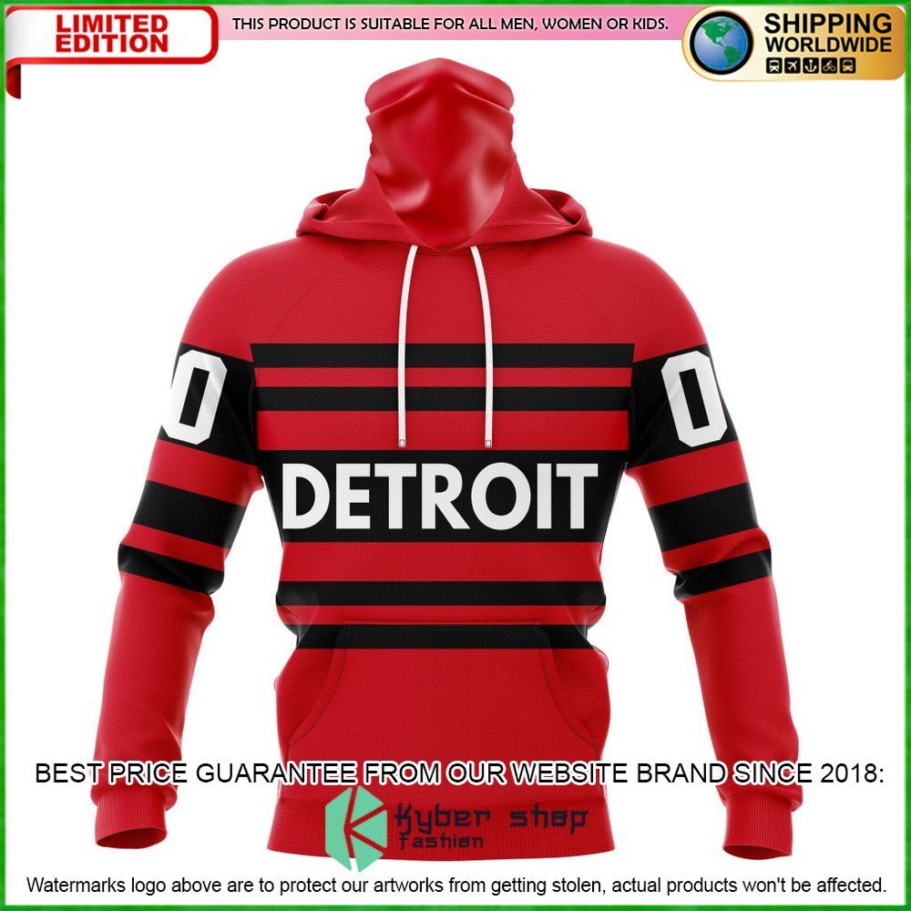 nhl detroit red wings personalized hoodie shirt limited edition 2fjog
