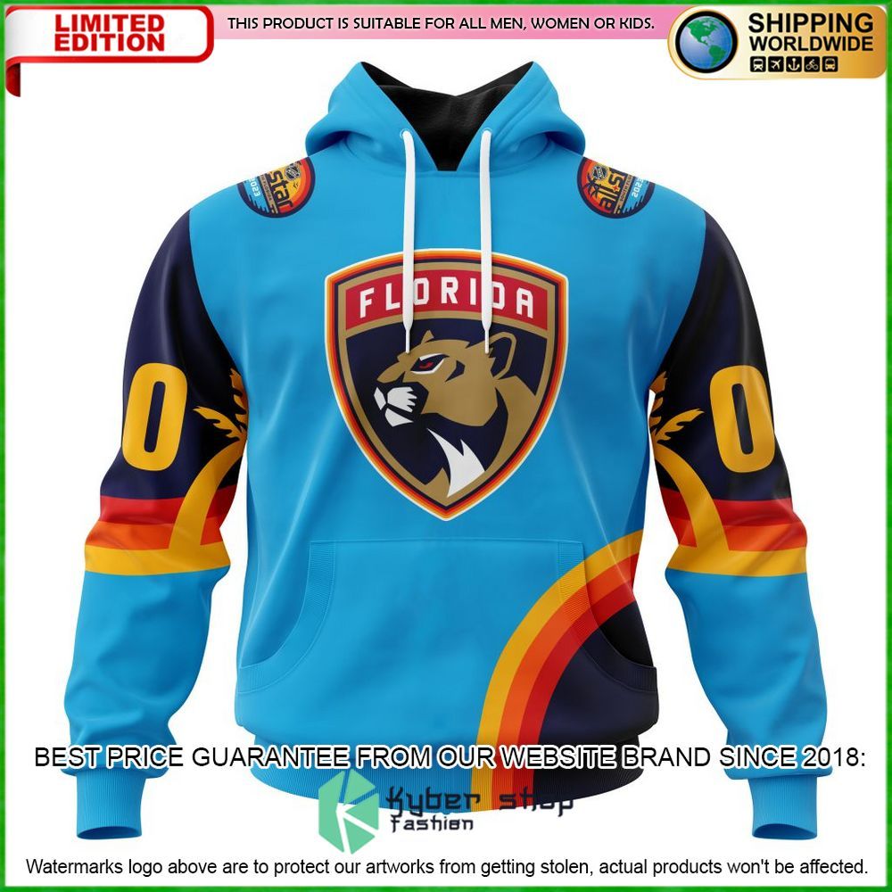 nhl florida panthers all star atlantic ocean personalized hoodie shirt limited edition 3esja
