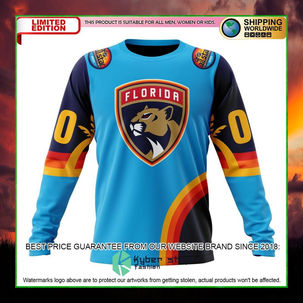 nhl florida panthers all star atlantic ocean personalized hoodie shirt limited edition khhqc
