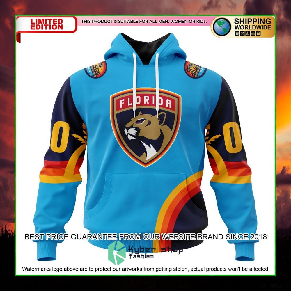 nhl florida panthers all star atlantic ocean personalized hoodie shirt limited edition pbcyd