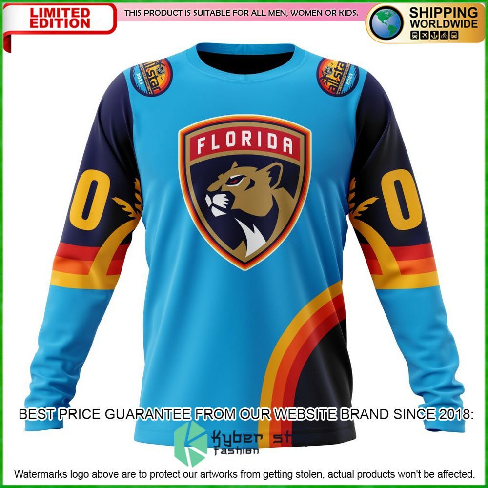 nhl florida panthers all star atlantic ocean personalized hoodie shirt limited edition vqzdp