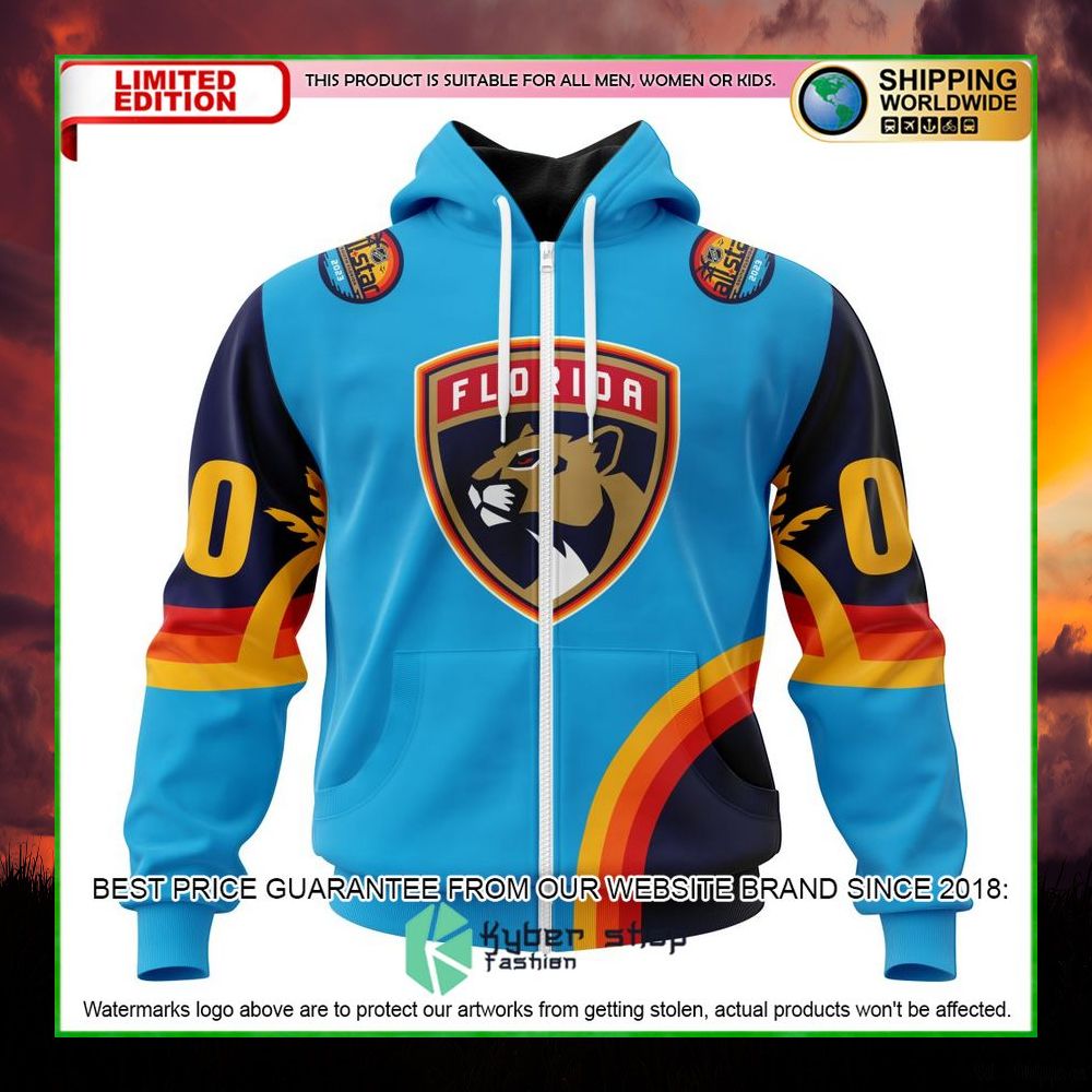 nhl florida panthers all star atlantic ocean personalized hoodie shirt limited edition yjkes