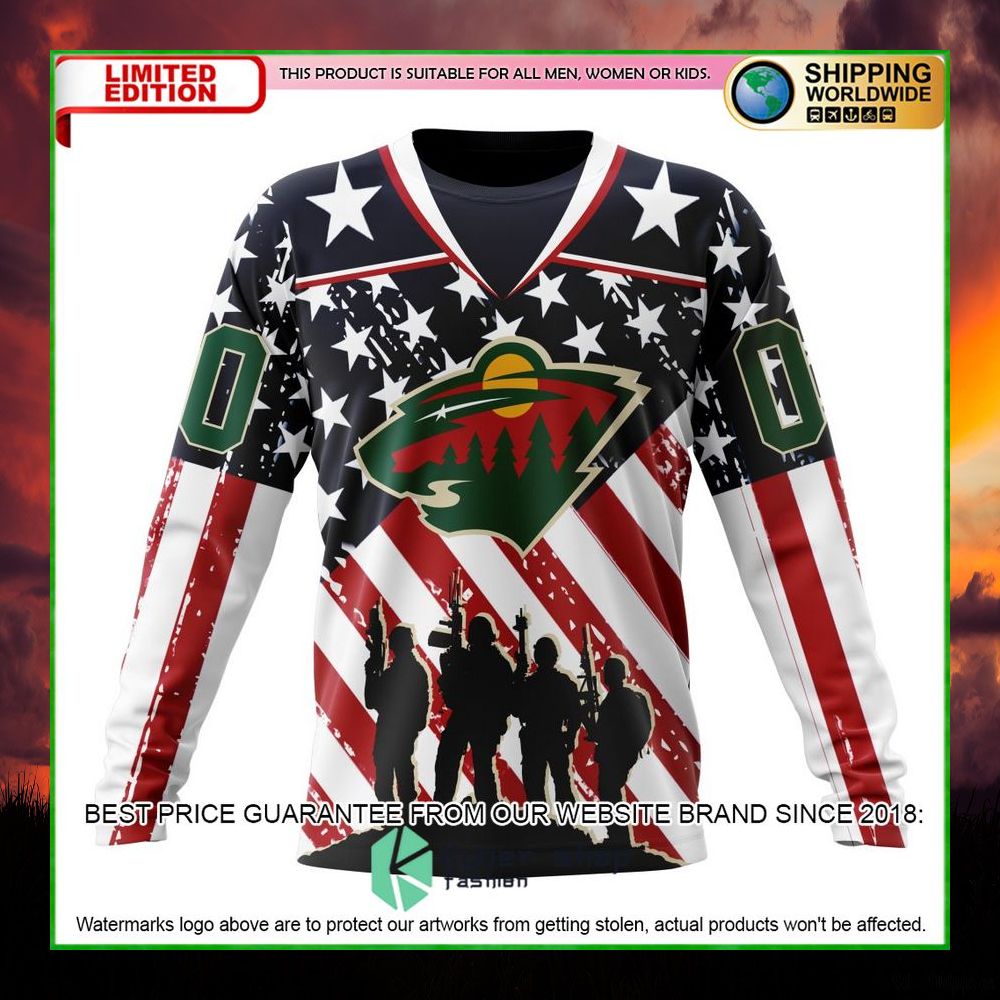 nhl minnesota wild kits for honor uss military personalized hoodie shirt limited edition v1j8b