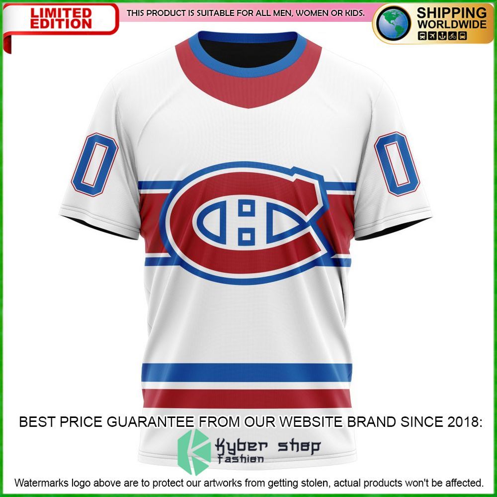 nhl montreal canadiens personalized hoodie shirt limited edition 644j8