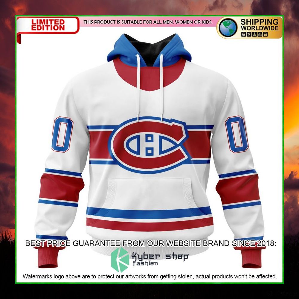 nhl montreal canadiens personalized hoodie shirt limited edition b7se9