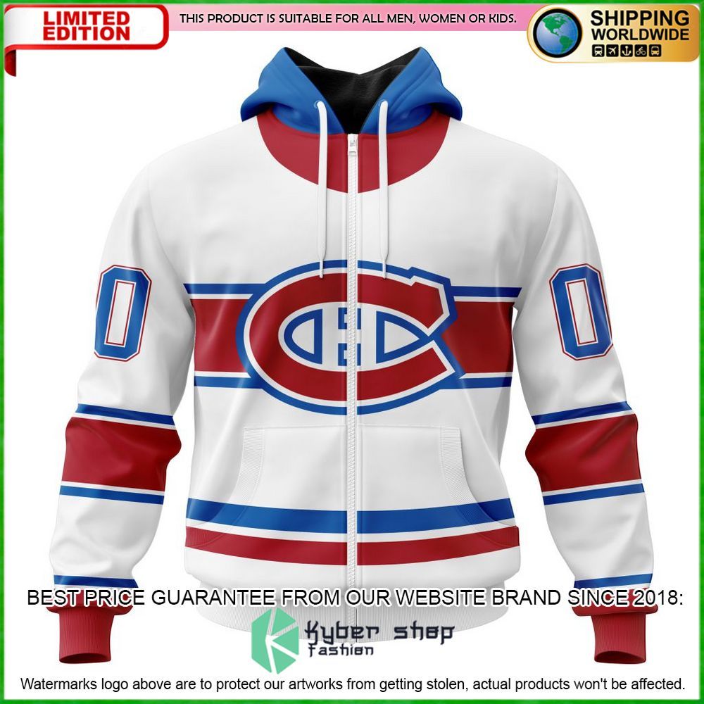 nhl montreal canadiens personalized hoodie shirt limited edition m6gvz